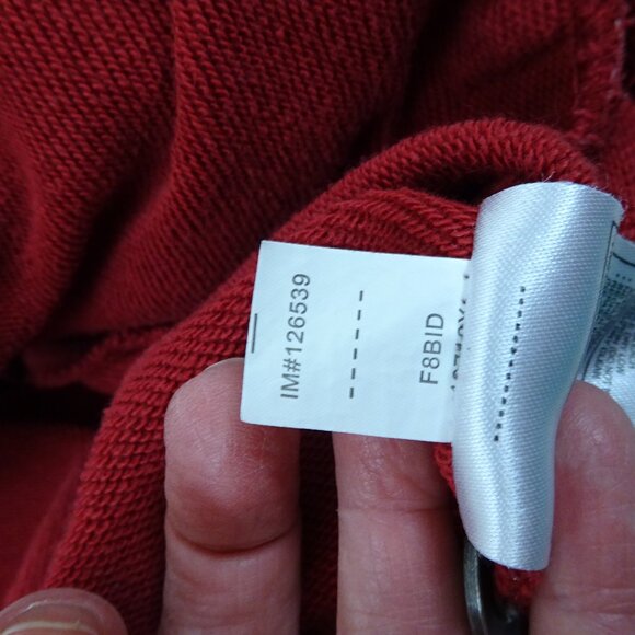 Nike University Oklahoma Henley Sweatshirt XXL Boomer Sooners Embroidered Pocket - Picture 11 of 12